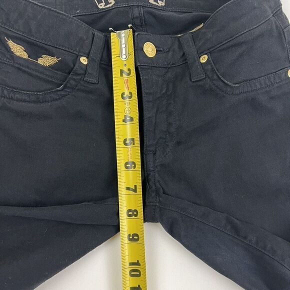 Robins Jean Women's Black Marilyn Style#SP8072GLD Gold Jeans Size 26 X 30 - Picture 13 of 16